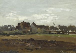 PHILIPP RÖTH: Dorf bei Schleißheim.