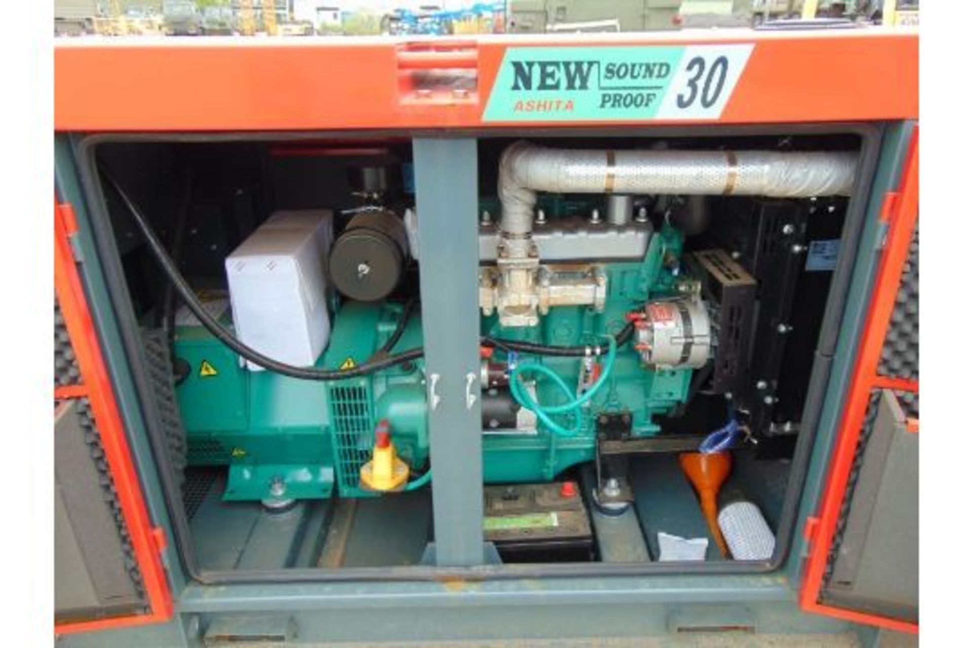 2022 NEW UNISSUED 30 KVA 3 Phase and 1 Phase Silent Diesel Generator Set 400 and 240. Volt - Image 21 of 24