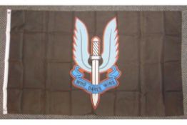 Special Air Service SAS Flag - 5ft x 3ft with Metal Eyelets
