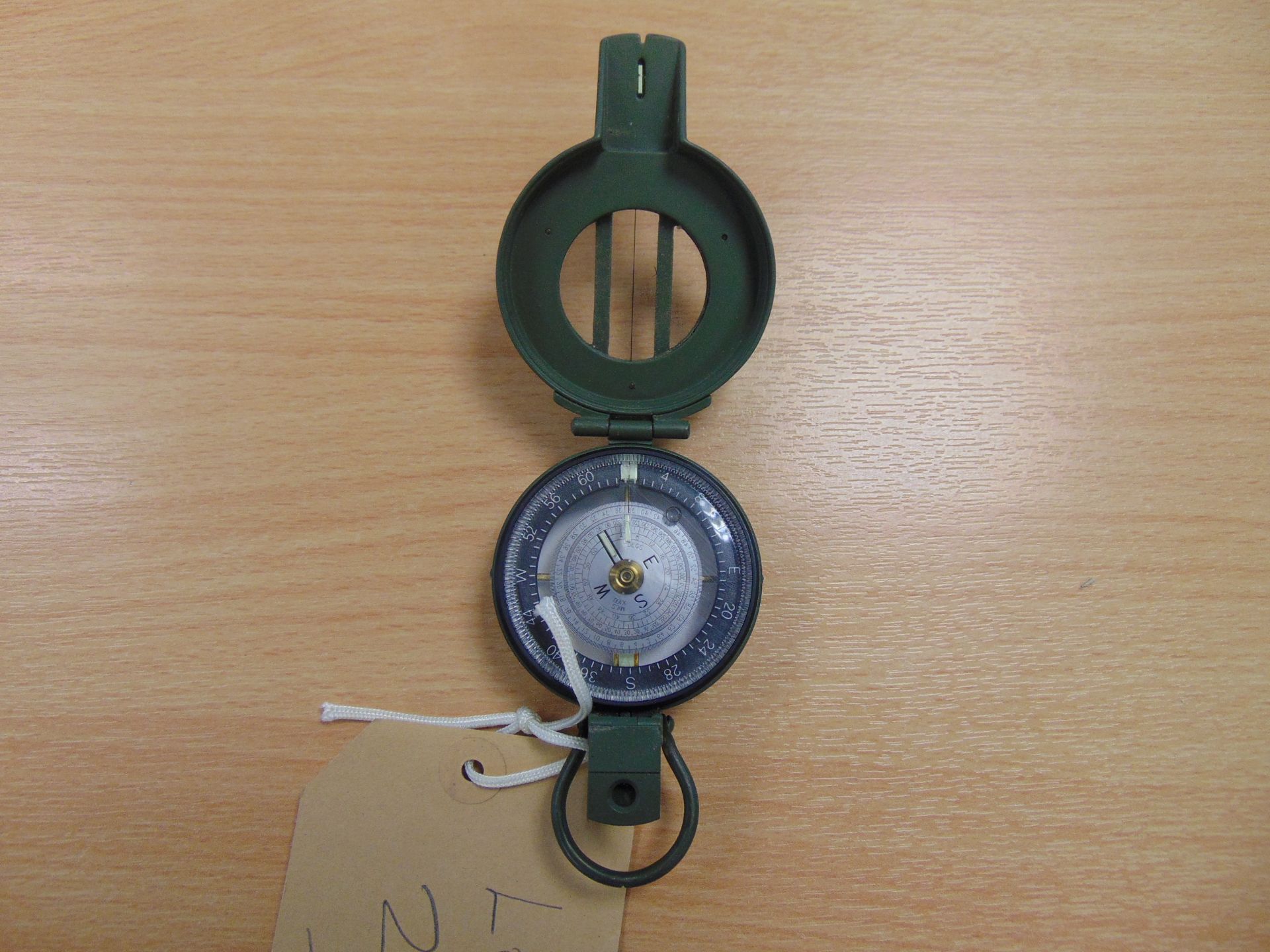 Unissued Francis Barker British Army Prismatic Compass in Mils, Nato Marked - Bild 4 aus 5