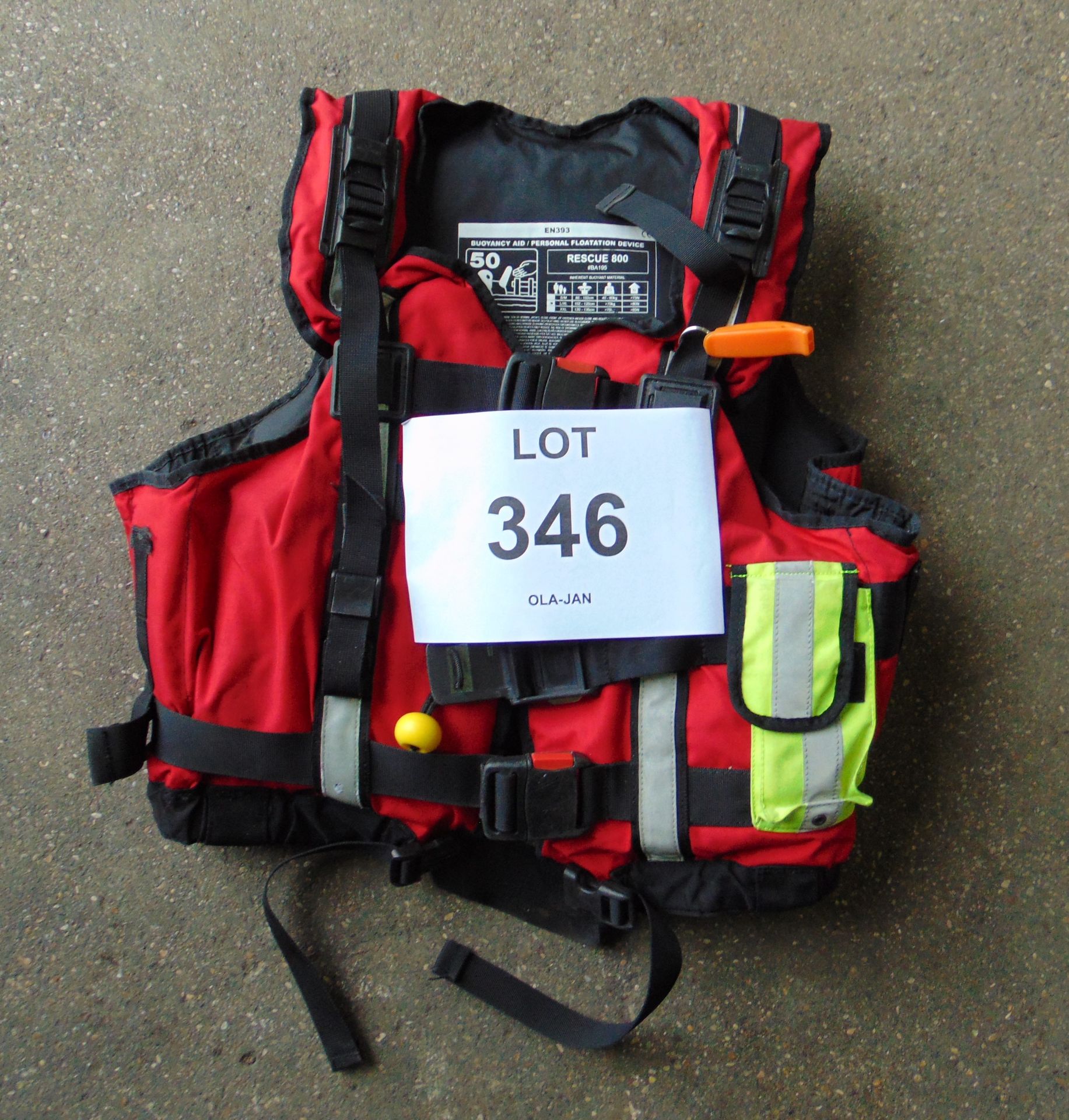 Palm Professional Rescue 800 Buoyancy Aid - PFD Personal Floatation Device Size L/XL