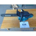 MAKITA DCS 5030 50CC Chainsaw c/w Chain Guard from MoD