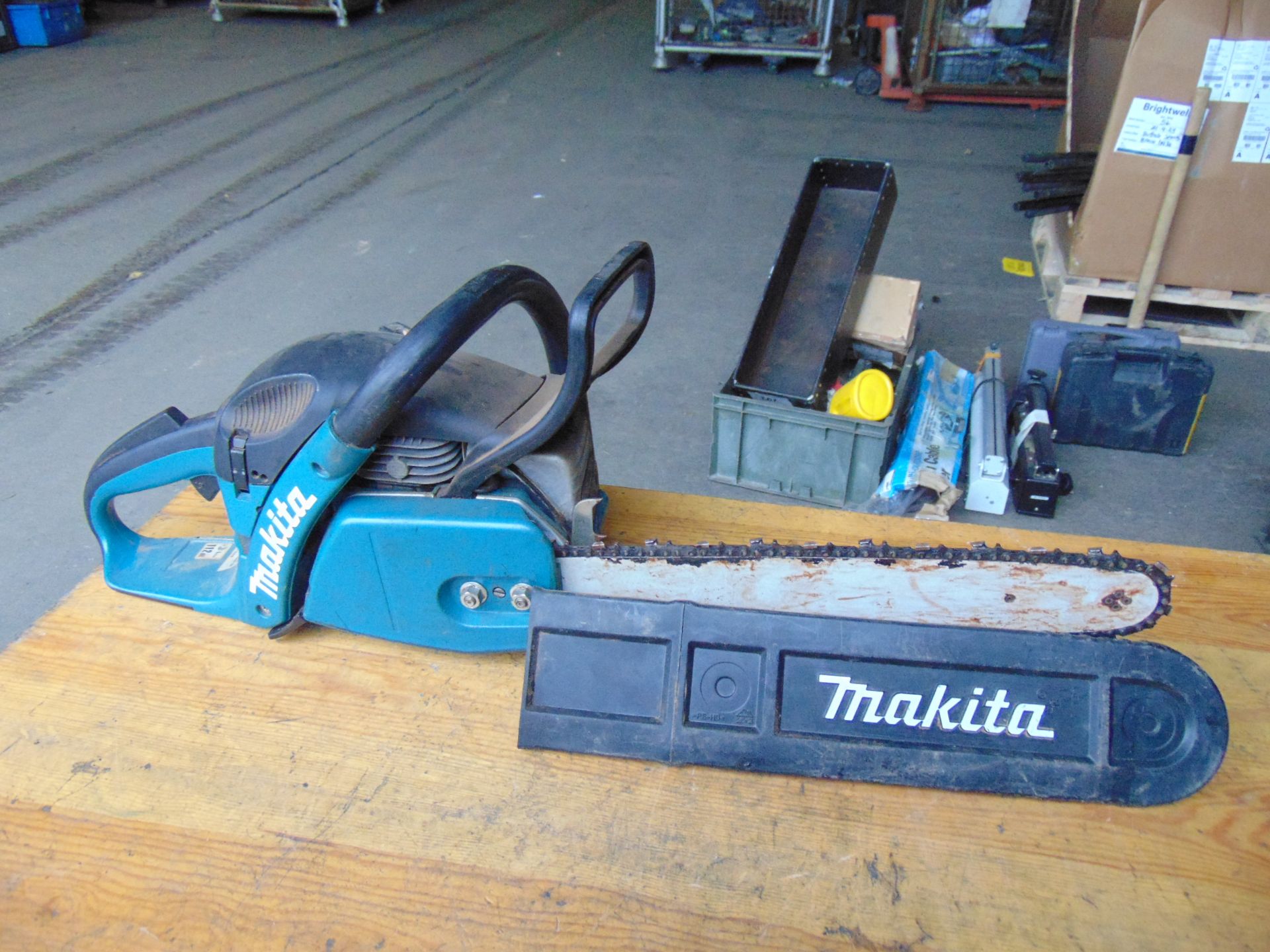 Makita DCS 5030 Chain Saw from UK MoD c/w Chain and Cover