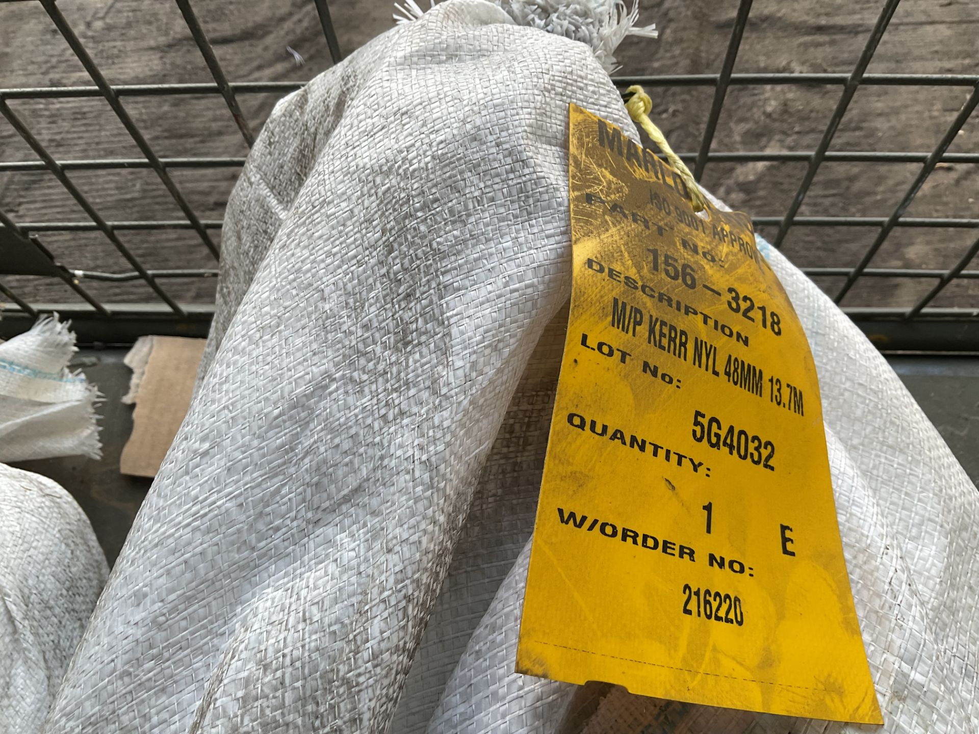 new unissued Marlow recovery rope 48mm x 13.7 m  original packing. - Image 2 of 2