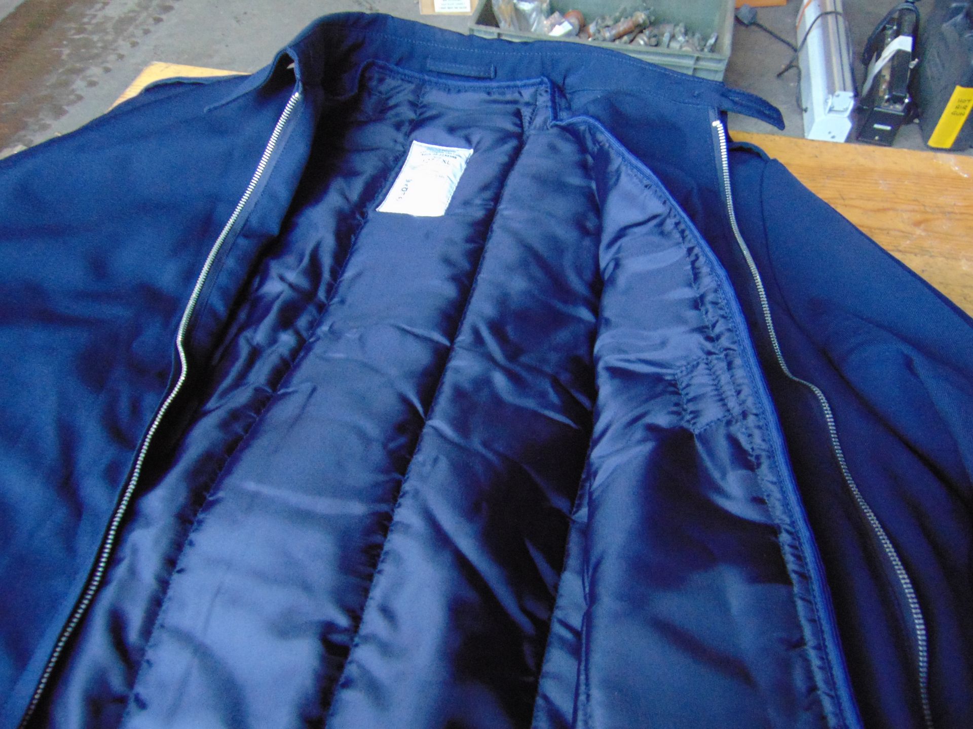 10 x Unissued RAF Pilots Jackets - Navy Blue w/ Removable Liner - Image 5 of 6