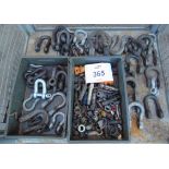 40 x Recovery D-Shackles & Pins - Various Sizes