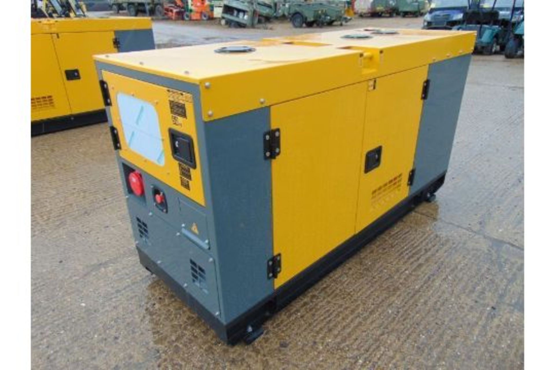 2022 NEW UNISSUED 60 KVA 3/1 Phase Silent Diesel Generator Set 400/240 volt - Image 5 of 16