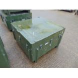 MoD Aluminium Stackable Storage Container Size 1m x 1m x 1m