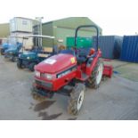Mitsubishi MT 185 4x4 Diesel Compact Tractor 1616 hours only c/w 3pt Linkage