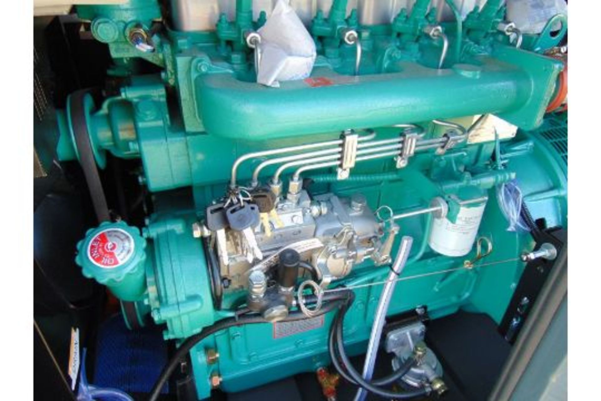 2022 NEW UNISSUED 50 KVA 3/1 Phase Silent Diesel Generator Set 400/240 volt - Image 12 of 14