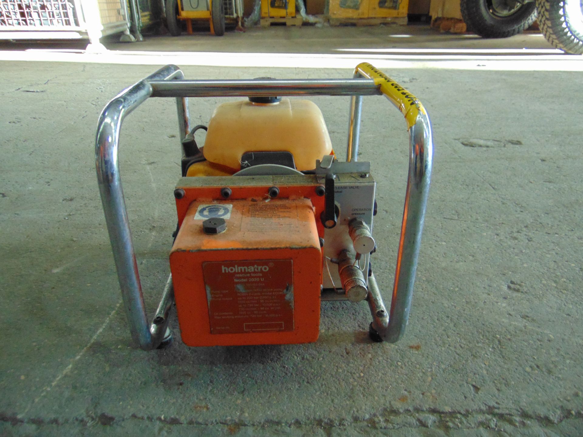 Holmatro 2030U Mobile Pump - Robin ECO4ER Petrol Engine - Image 7 of 8