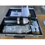 PORTABLE MEDICAL OXYGEN KIT FROM UK MOD C/W WITH INSTRUCTIONS AND ACCESSORIES