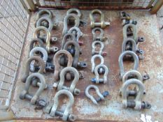 30 x Heavy Duty Recovery D Shackles