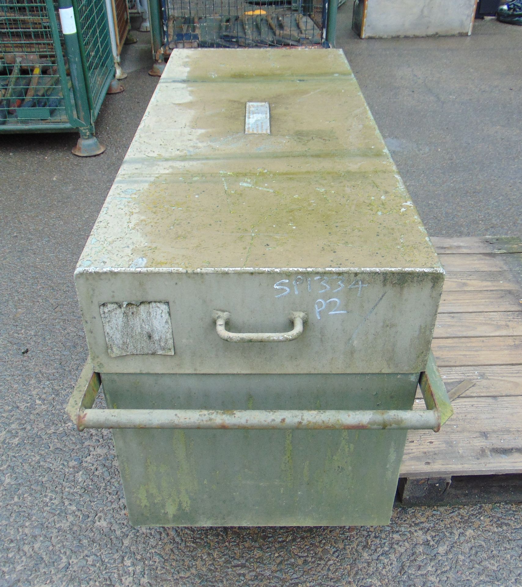 Aluminium Demountable Tool Box, Ideal for Pick-Ups Transits ect w/ Lifting Handles - Image 3 of 5