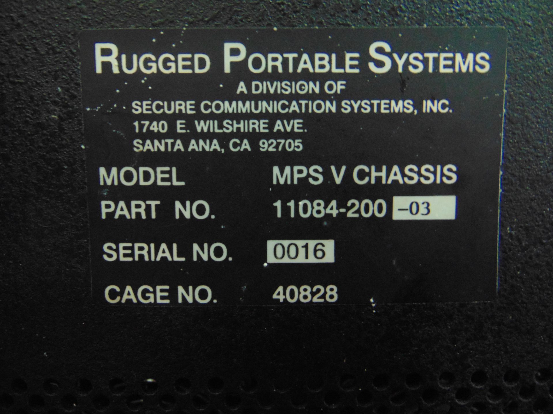 General Dynamic Military Ruggedized Portable Computer w/ Protective Transport Case - Image 11 of 14