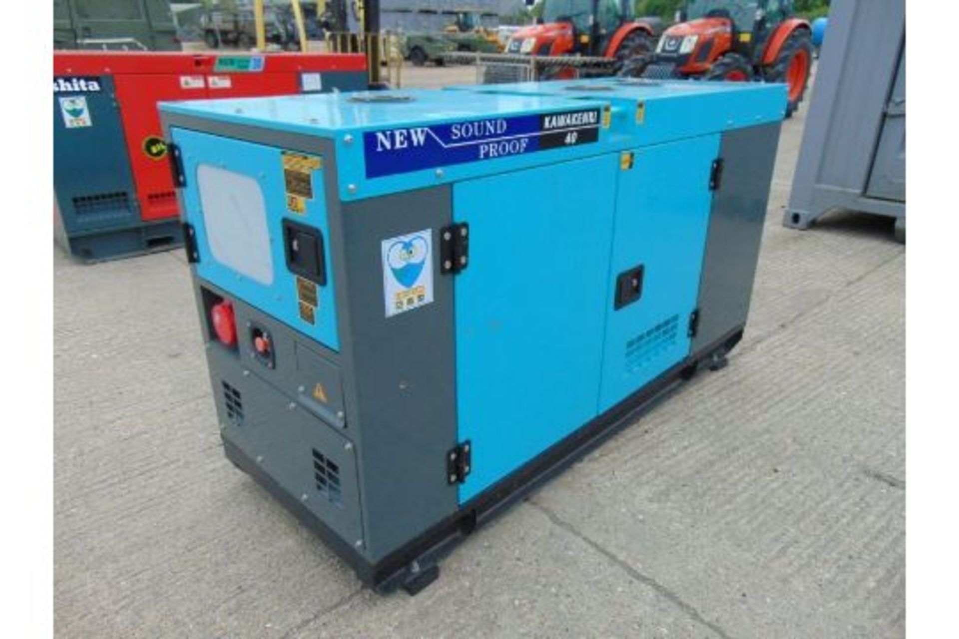 2022 NEW UNISSUED 40 KVA 3 Phase Silent Diesel Generator Set - Image 5 of 16