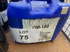 2X 20 litres DRUMS OF OM 180 OIL FUCHS LUBRICANTS