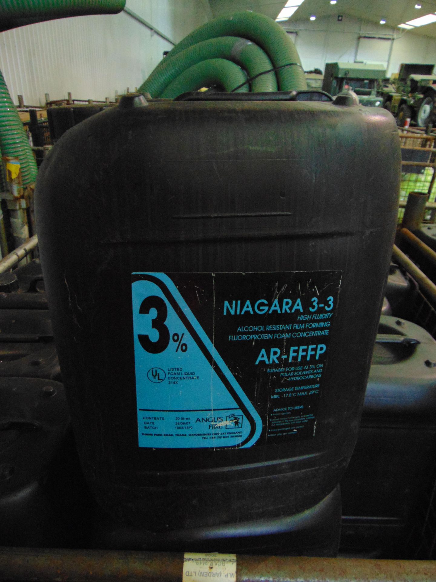 Niagara Foam Concentrate Liquid - Approx. 30 x 20 Litre Drums - Image 4 of 5