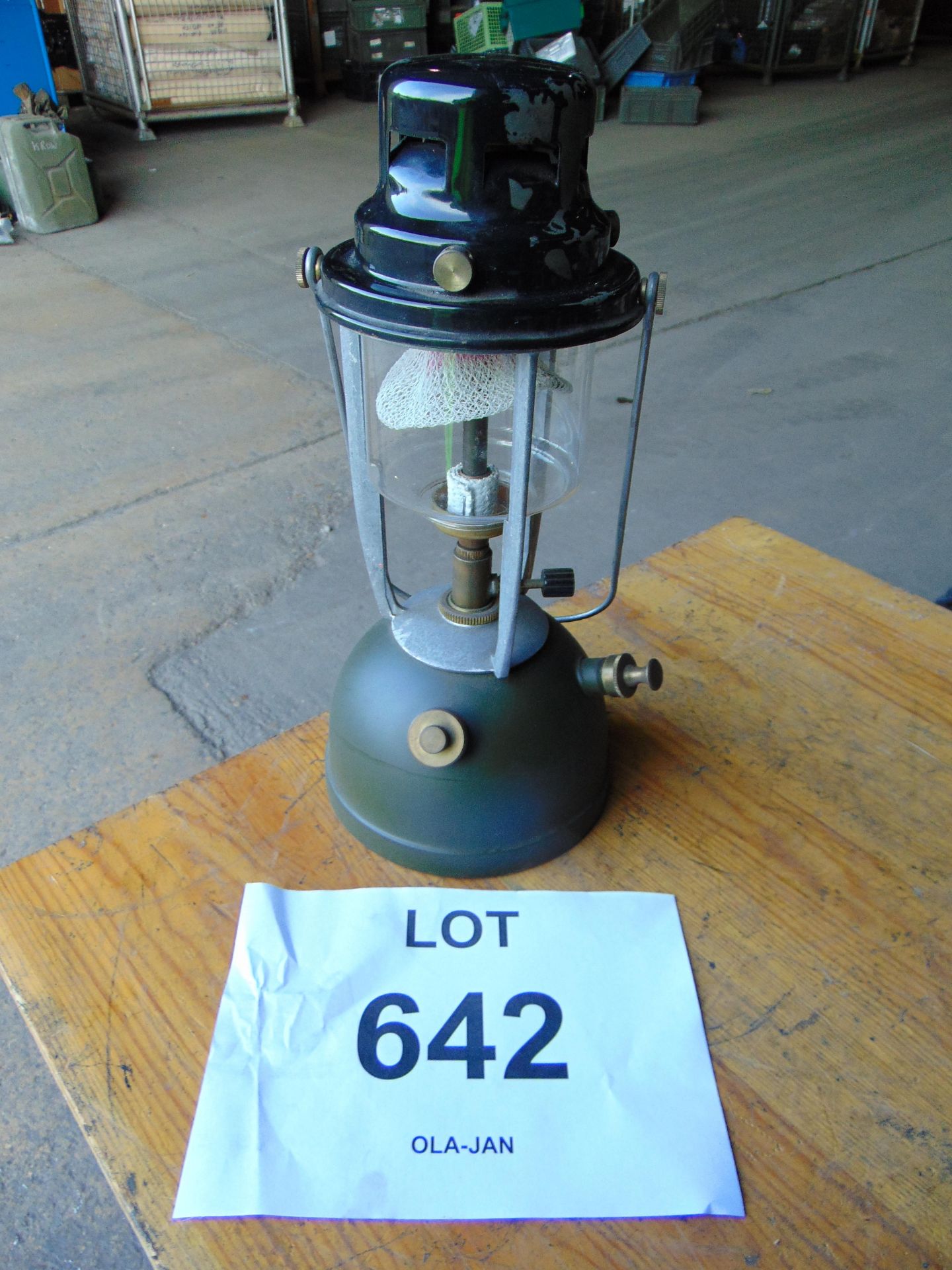 Vapalux British Army Tilley Lamp