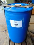 1 x 205 Litre Drum of Anti-Freeze AL-342 Pre-Mix 75/25 Unissued MoD Reserve Stock