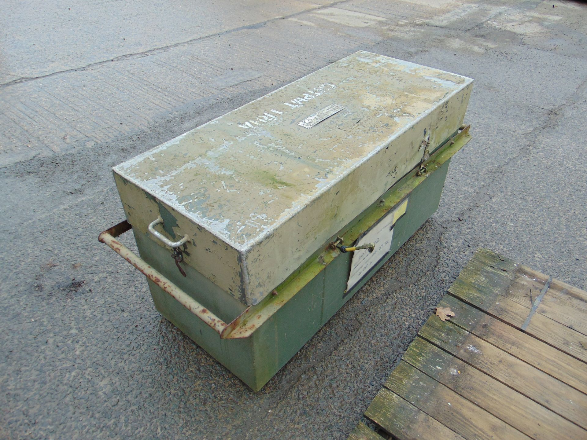 Aluminium Demountable Tool Box, Ideal for Pick-Ups Transits ect w/ Lifting Handles - Image 6 of 6