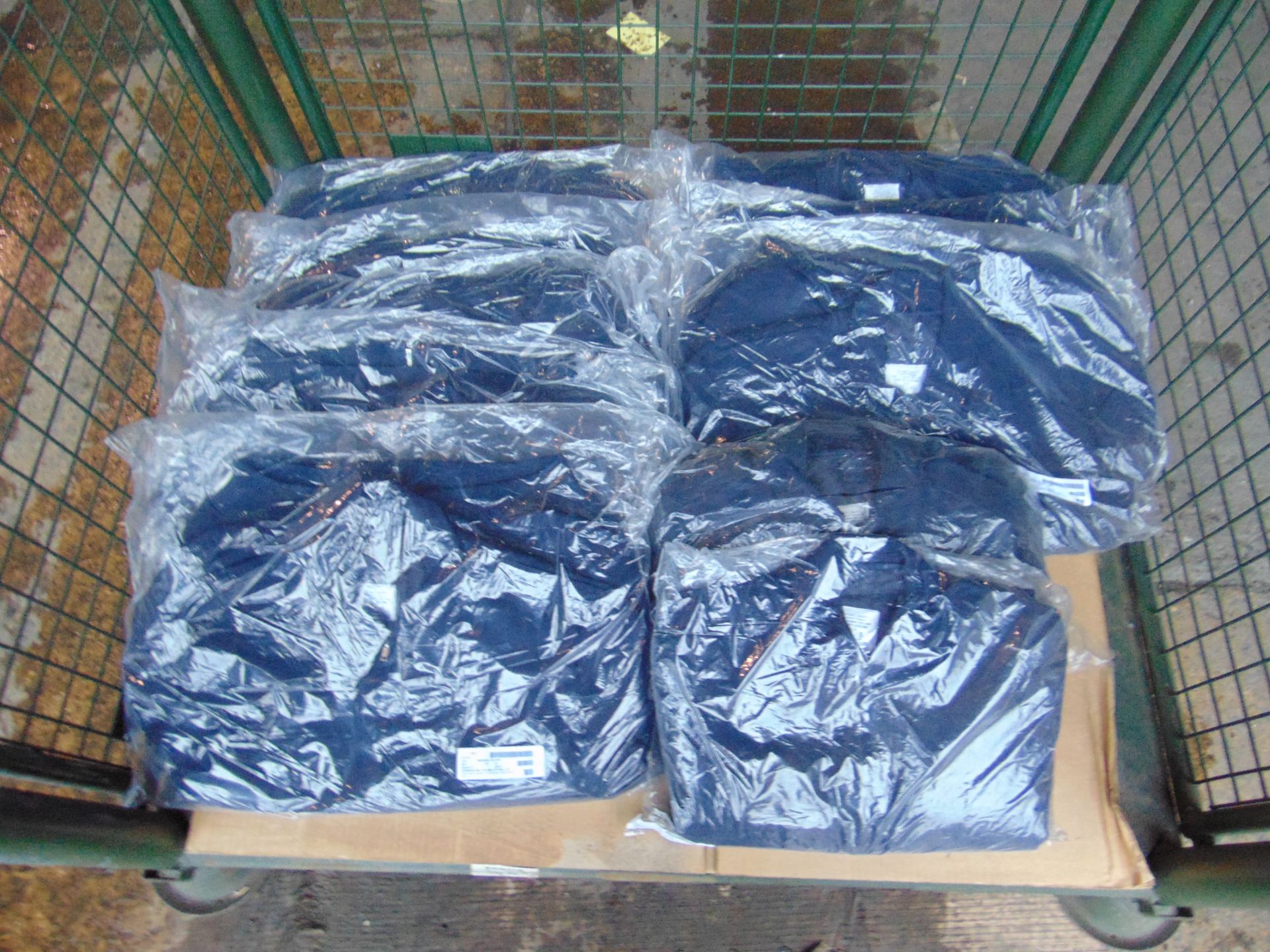 10 x Unissued RAF Pilots Jackets - Navy Blue w/ Removable Liner - Image 2 of 6