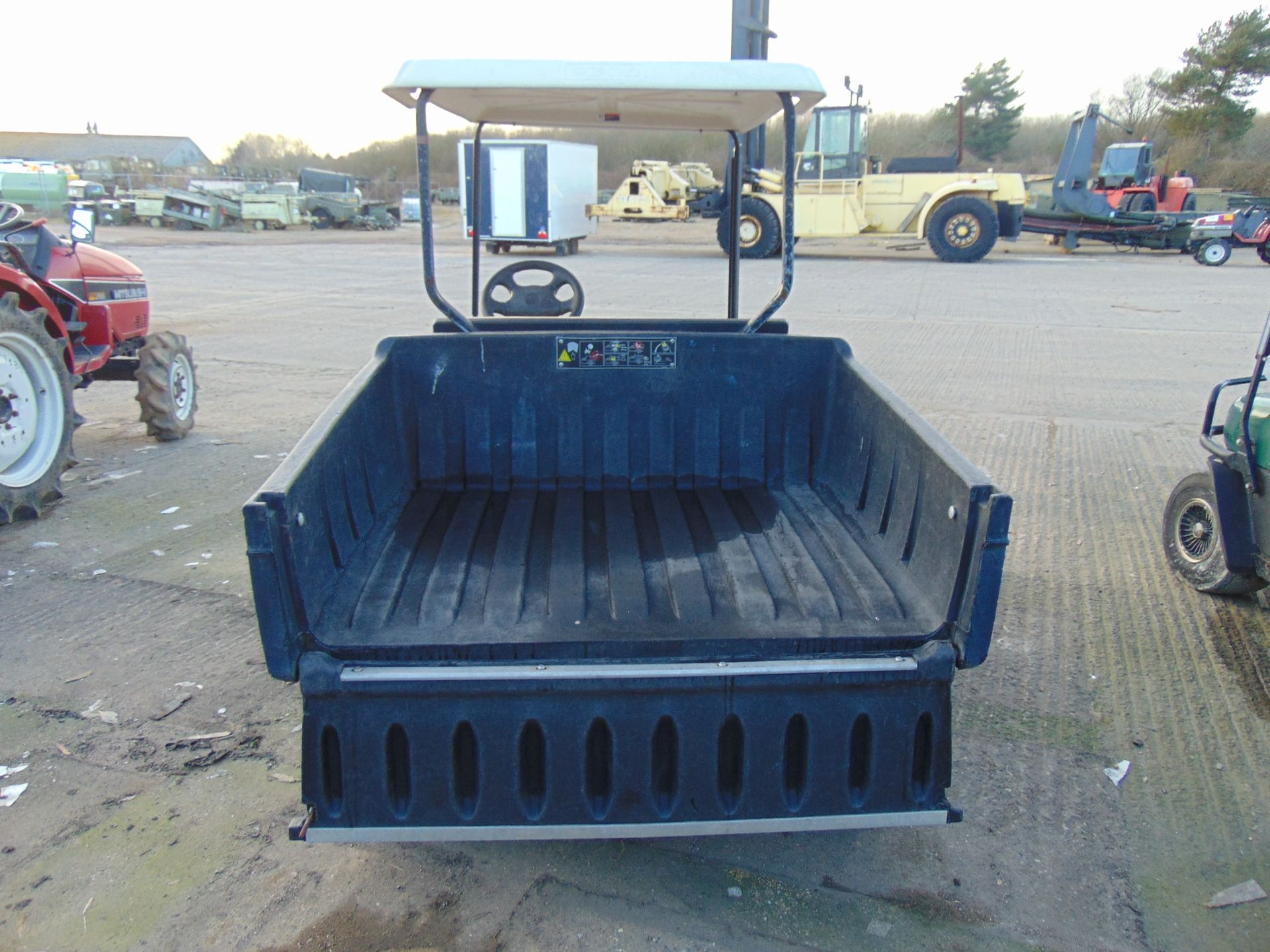 EZGO MPD Turf Master Truck with Tipping Body Batteries and on Board Charger 1700 hrs only - Image 5 of 13