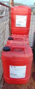 4 x 20 Litre Drums of Total Azolla ZS32 Hydraulic Oil