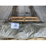 1X LARGE UNISSUED TARPAULIN SHEET/COVER