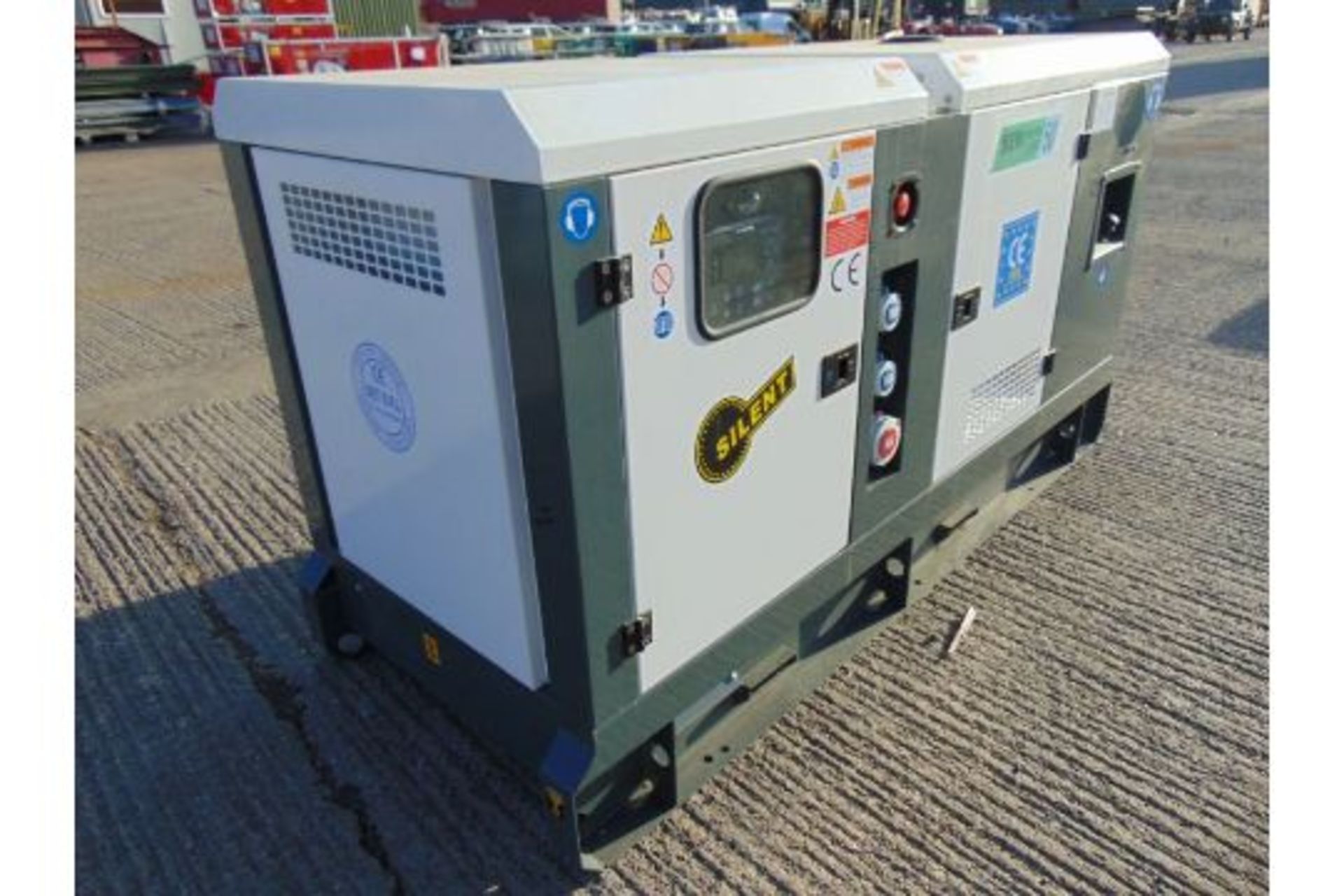 2022 NEW UNISSUED 50 KVA 3/1 Phase Silent Diesel Generator Set 400/240 volt - Image 2 of 14