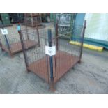 Steel Stacking Stillage W/ Removable Posts & Sides