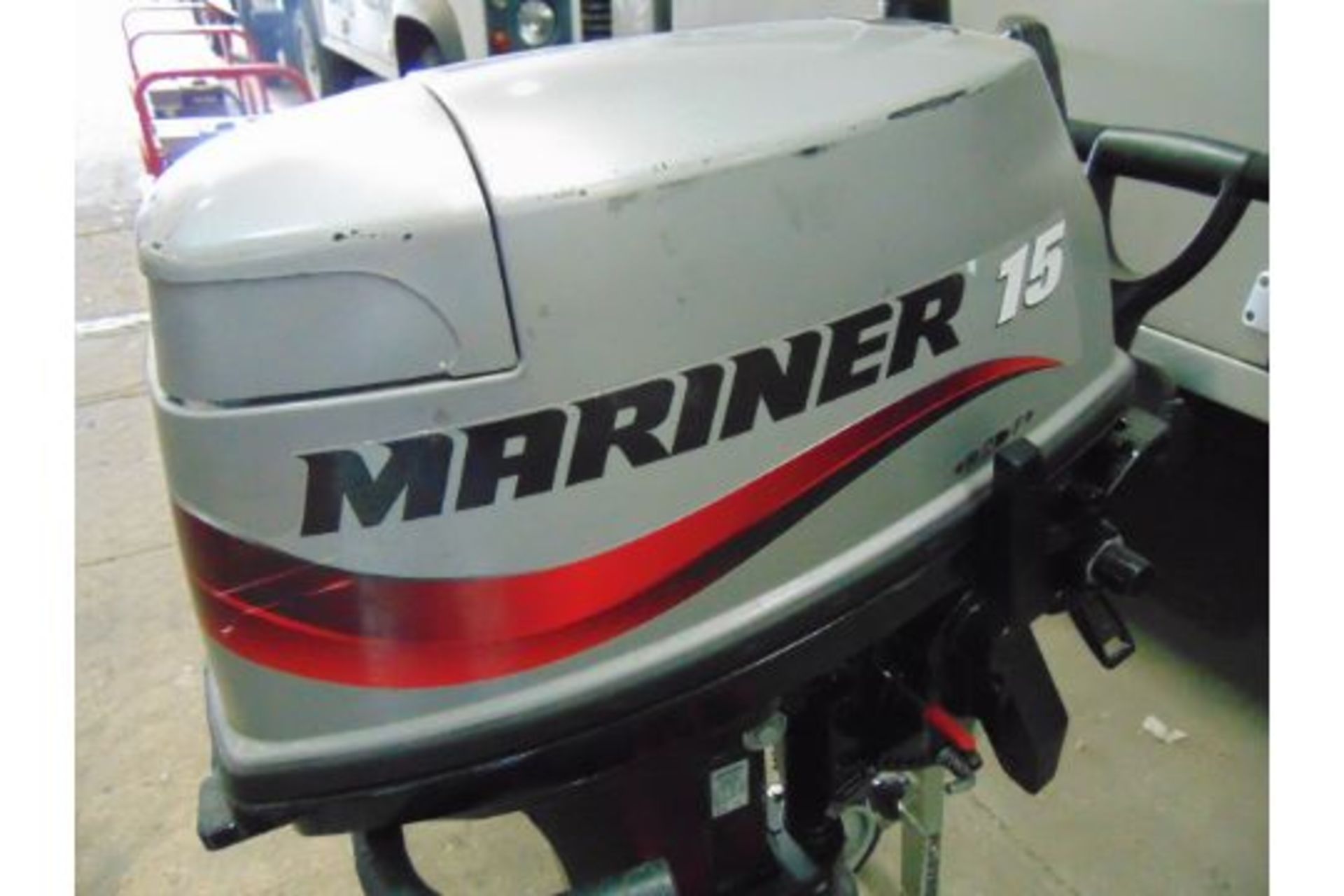 Mariner 15 HP Outboard Engine - Image 3 of 11