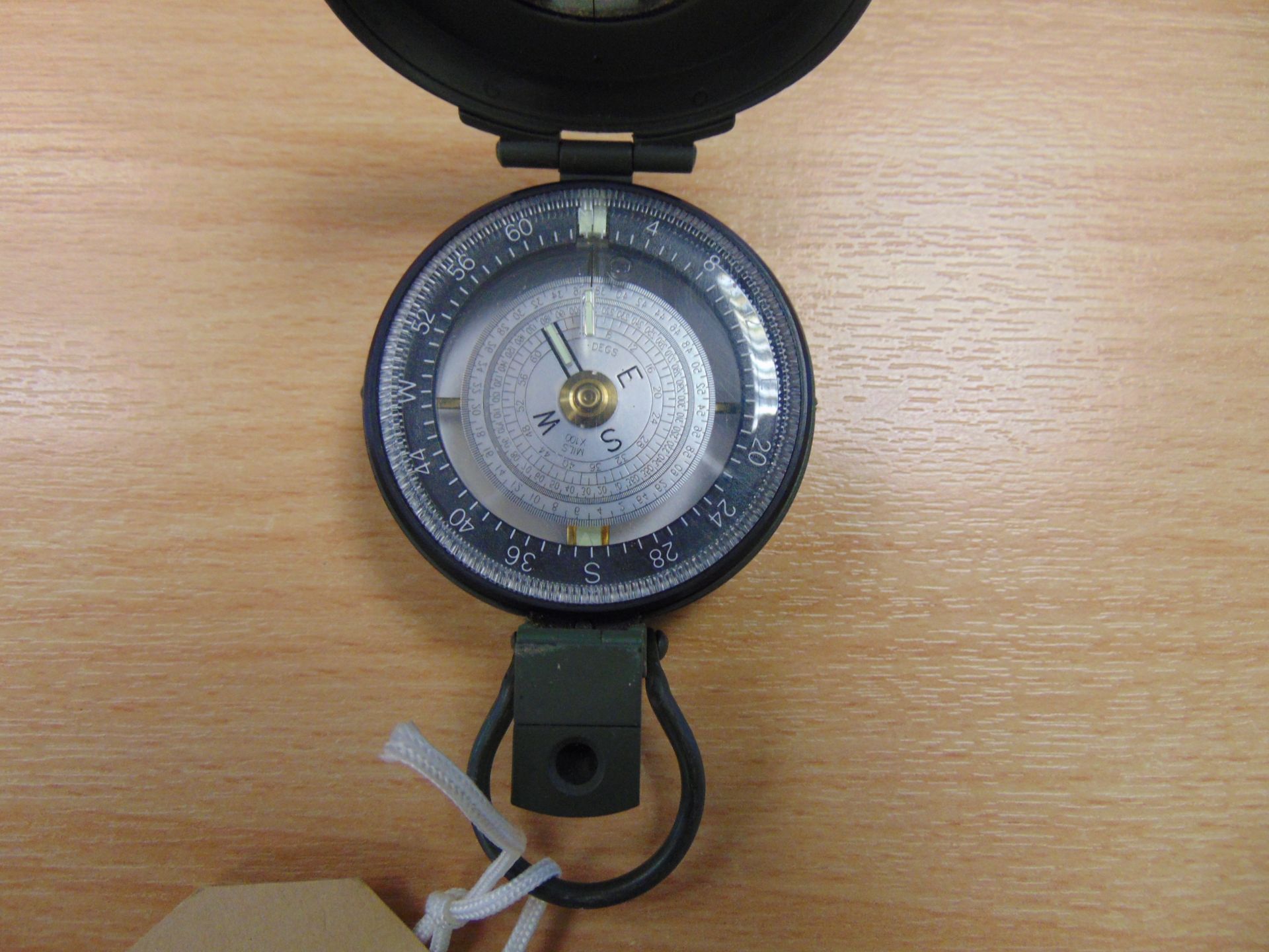 Unissued Francis Barker British Army Prismatic Compass in Mils, Nato Marked - Bild 2 aus 5