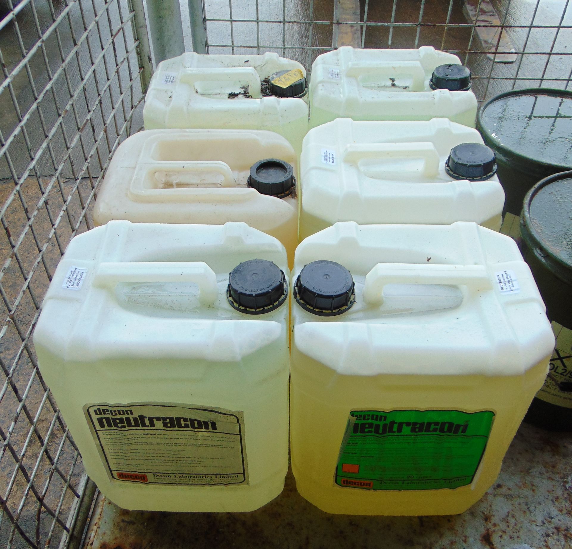 6 x 20 Litre Drums of Decon Neutracon - Image 2 of 4