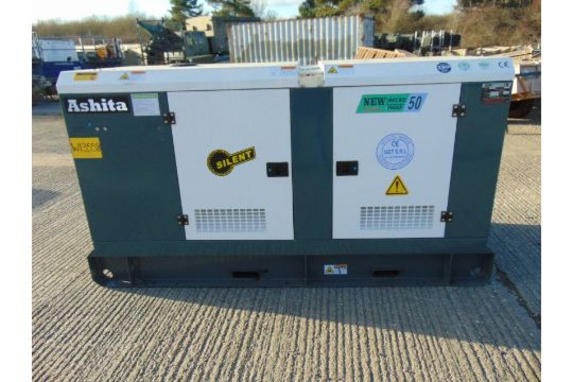 2022 NEW UNISSUED 50 KVA 3/1 Phase Silent Diesel Generator Set 400/240 volt - Image 6 of 14