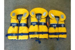 3 x Crewsaver Spiral 100N Buoyancy Aid - PFD Personal Floatation Device