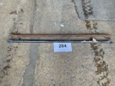2X BRITISH ARMY 4FT RECOVERY CROW BARS