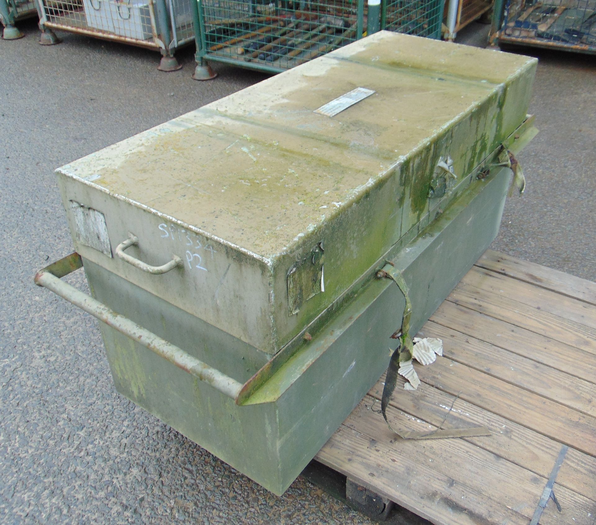 Aluminium Demountable Tool Box, Ideal for Pick-Ups Transits ect w/ Lifting Handles - Image 2 of 5