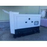 IVECO 125kva 3/1 Phase Diesel Generator 400/230volt 866 hours only from UK MoD in Silenced Canopy