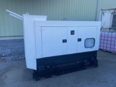 IVECO 125kva 3/1 Phase Diesel Generator 400/230volt 866 hours only from UK MoD in Silenced Canopy