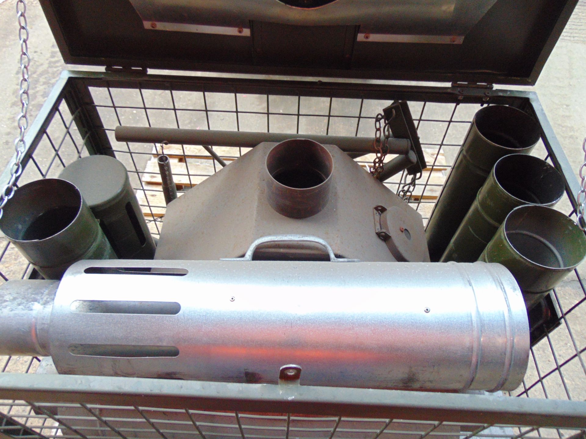 GHS 3 15kw Multifuel (Diesel / Kerosene) Temporary Accommodation Heater c/w Accessories - Image 3 of 4