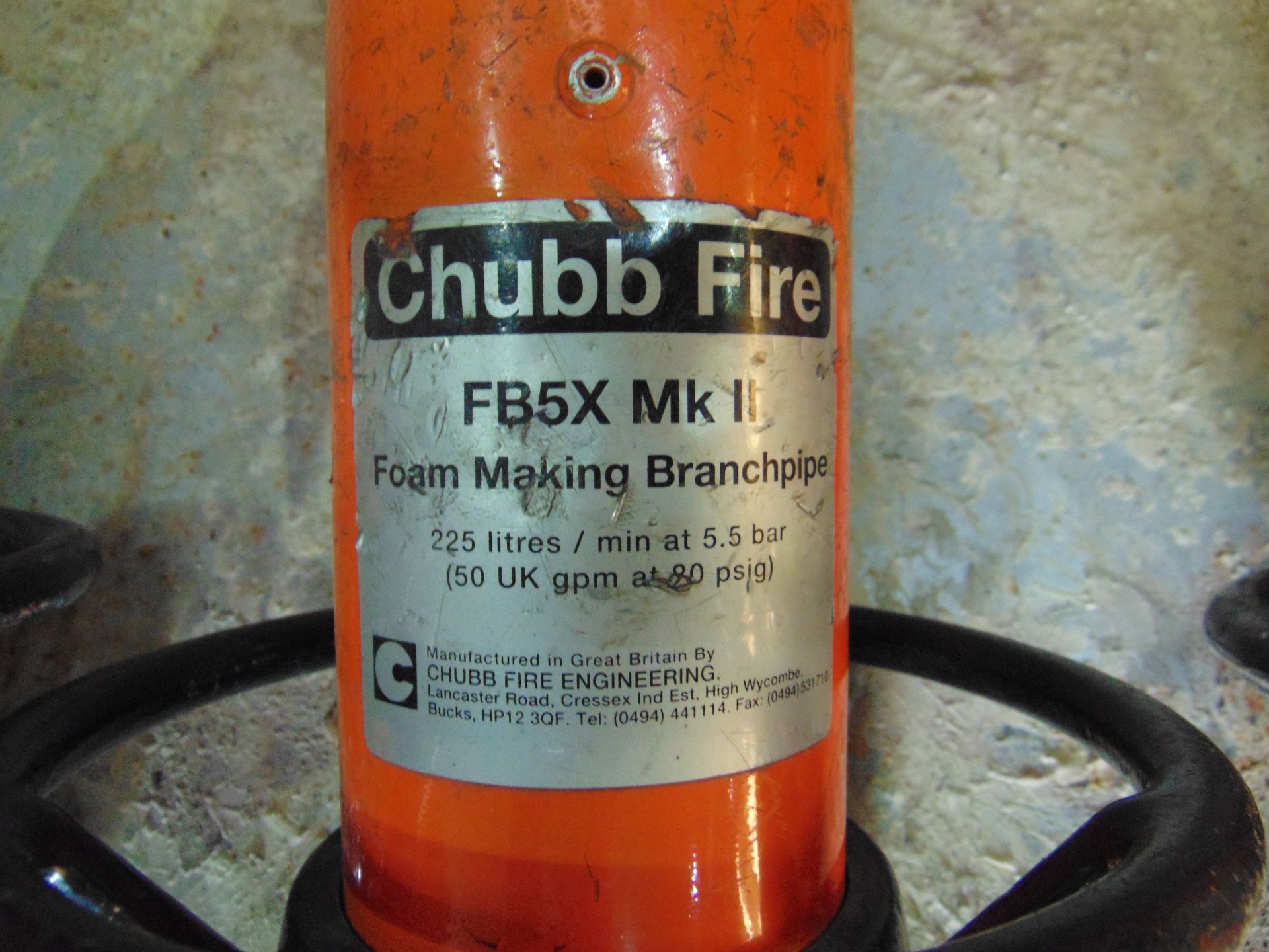 9 x Chubb Fire Foam Making Branch Pipe - FB5X MkII - Image 6 of 9