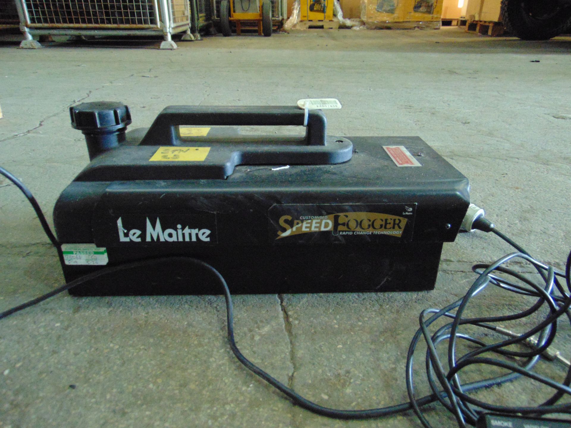 Smoke Machine - LeMaitre Speed Fogger w/ Control Panel - Image 6 of 7