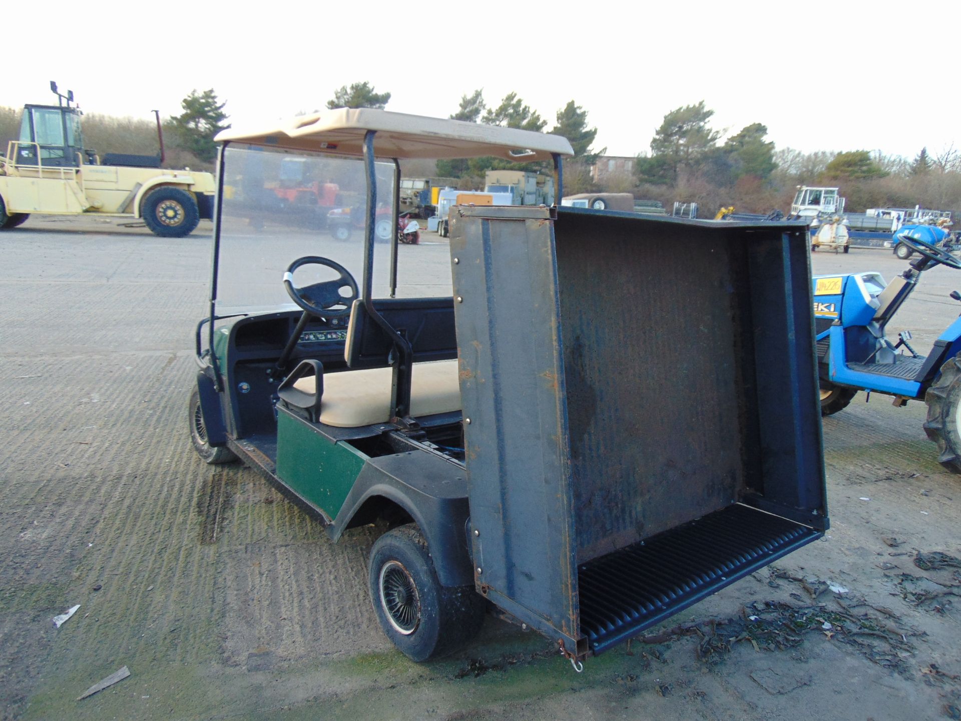 EZGO MPD Turf Master Truck with Tipping Body Batteries and on Board Charger - Image 6 of 11