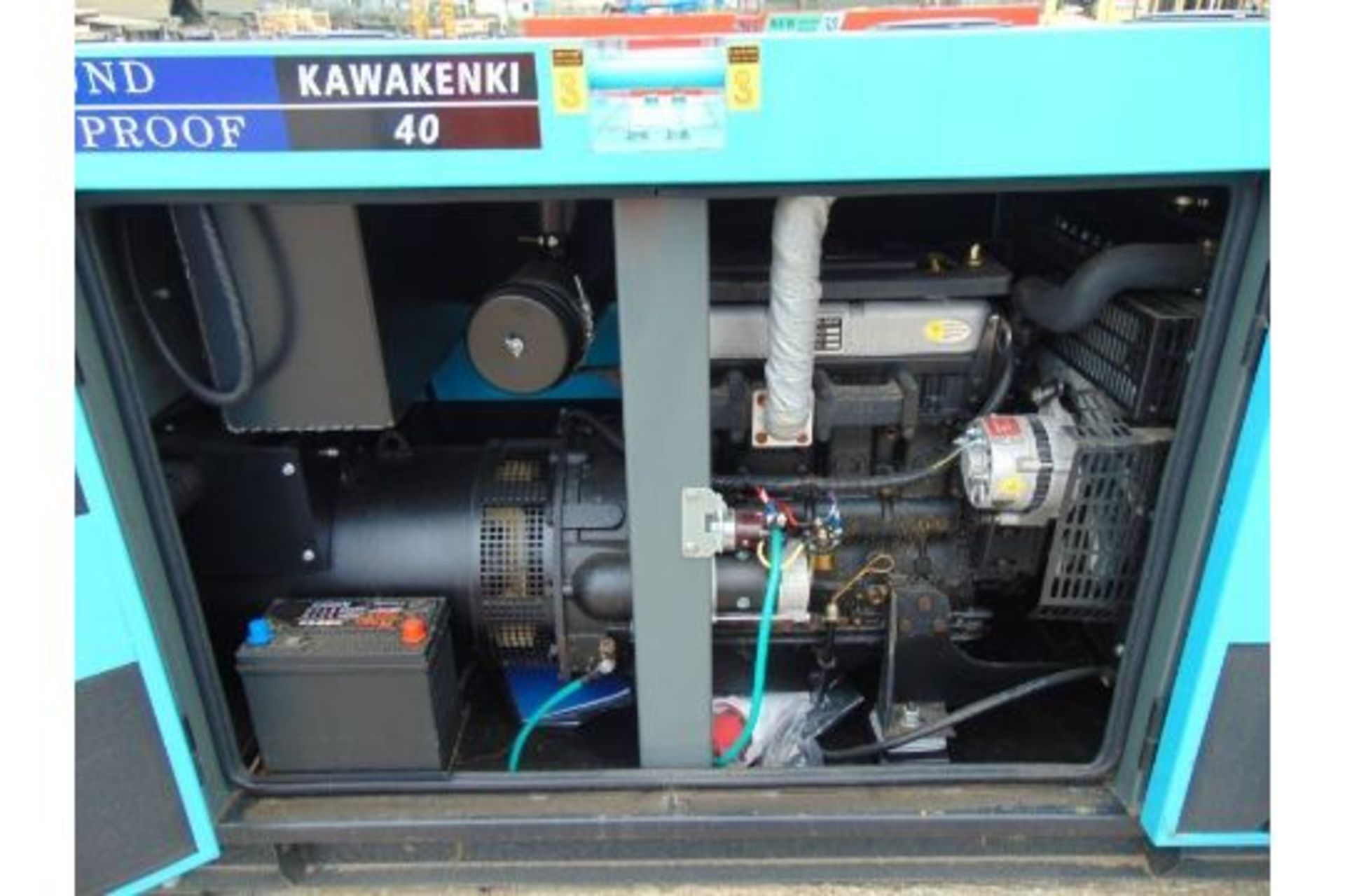 2022 NEW UNISSUED 40 KVA 3 Phase Silent Diesel Generator Set - Image 12 of 16