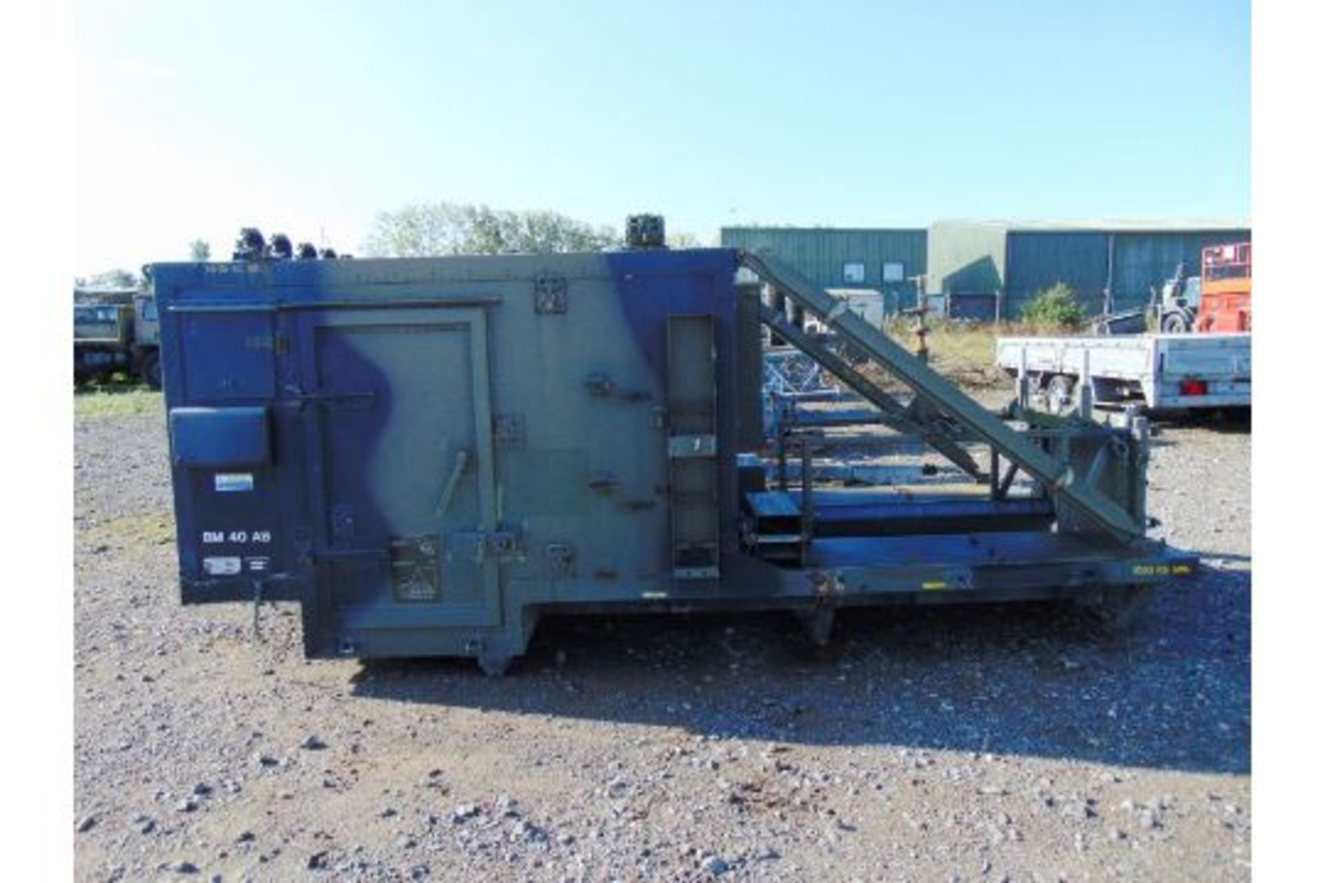 Demountable Secure Insulated Mowag Radio Coms Body C/W, Air Con etc - Image 12 of 21