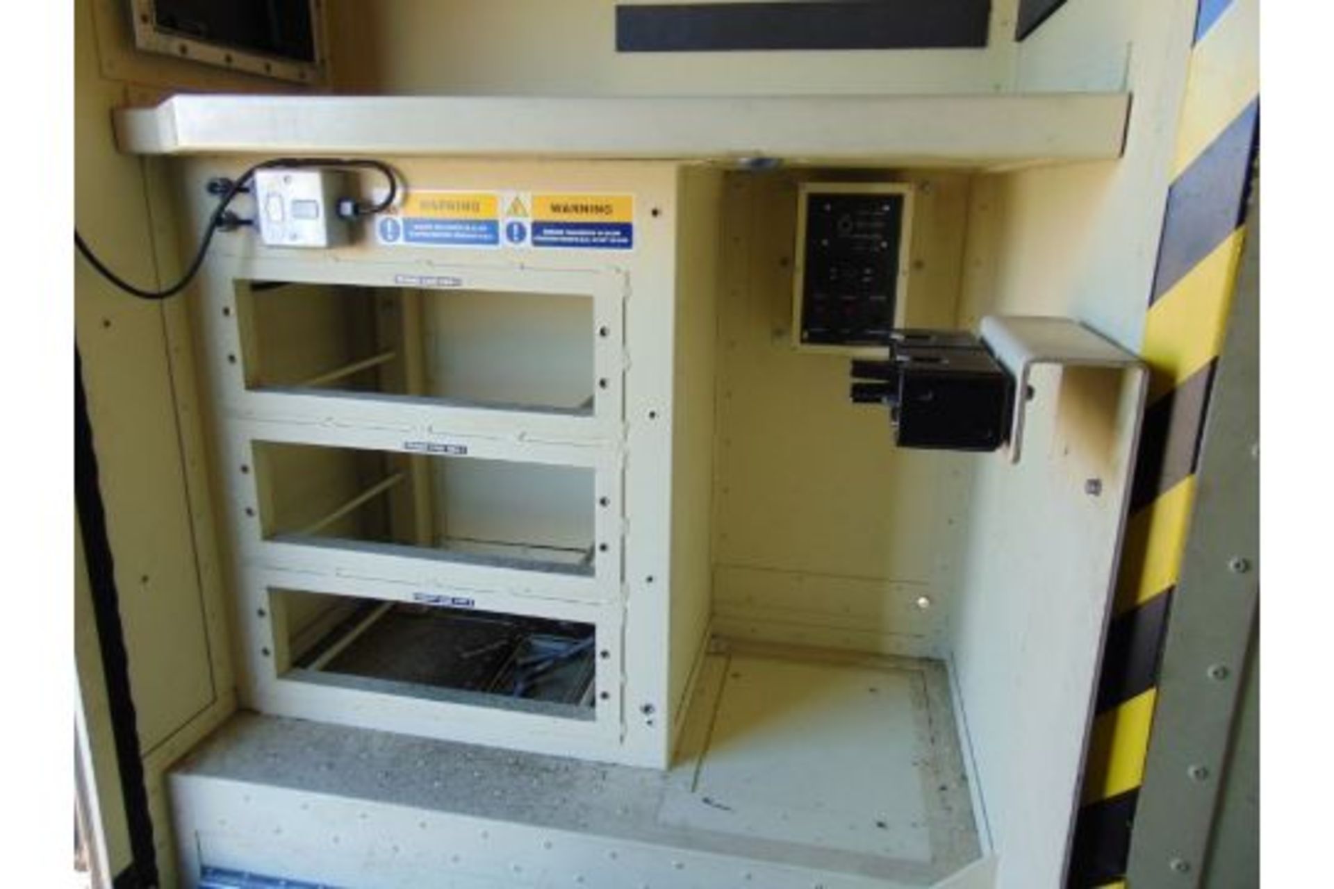 Demountable Secure Insulated Mowag Radio Coms Body C/W, Air Con etc - Image 10 of 21