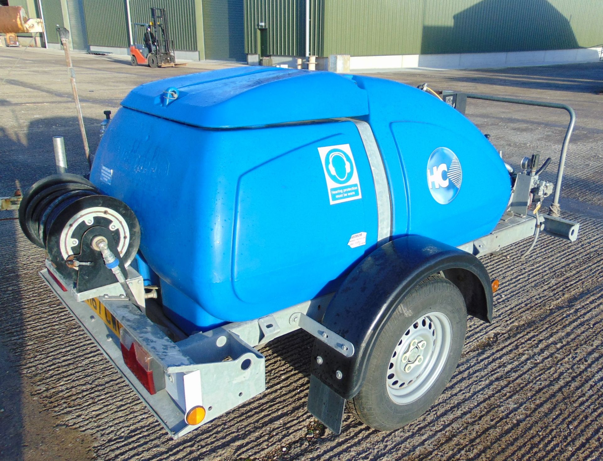 Western Diesel Pressure Washer Trailer with 1100 litre Water Bowser - Image 7 of 20