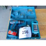 Makita Cordless Power Drill in Hard Case w/ Battery & Charger