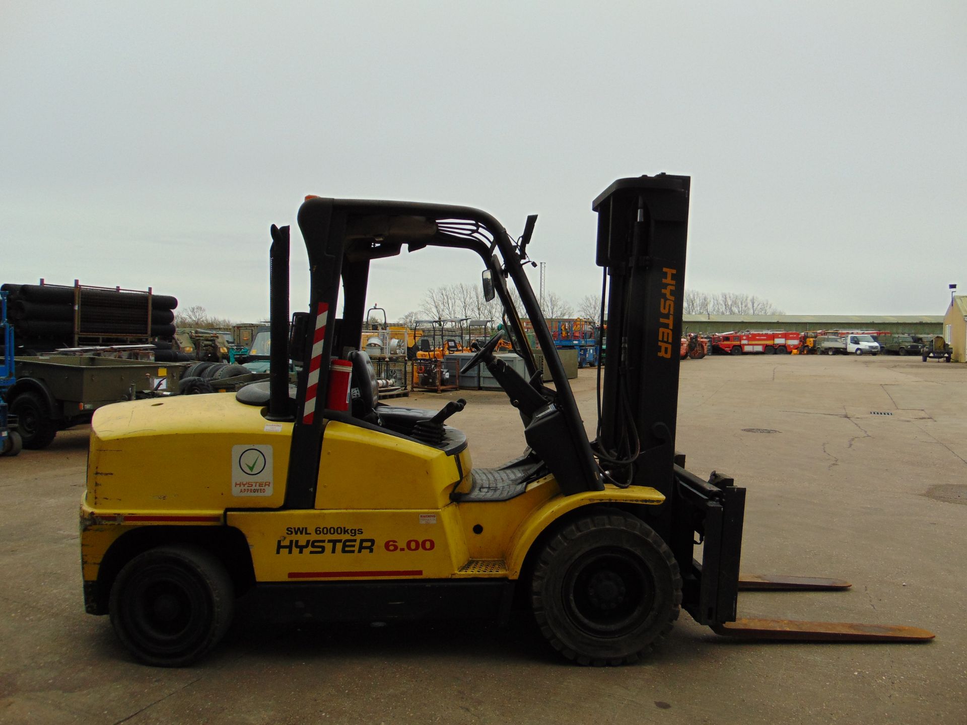 2008 Hyster 6.00 Diesel Forklift - 6000 Kg - Image 6 of 29